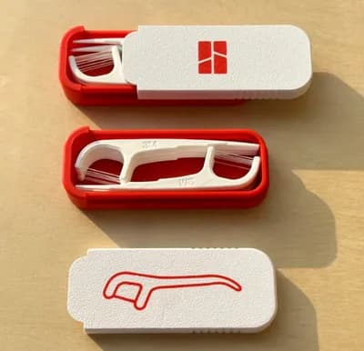 Slide Floss Case / Small Parts Box