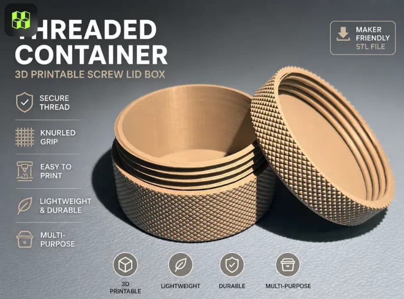 Screw Lid Container